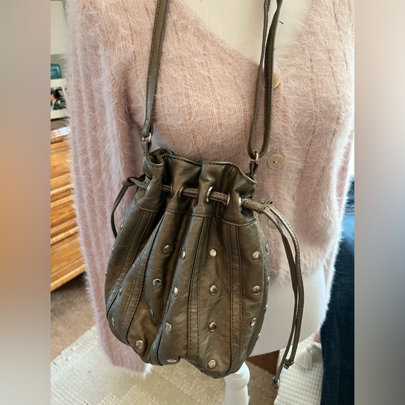 Drawstring shoulder bag - Picture 3 of 4